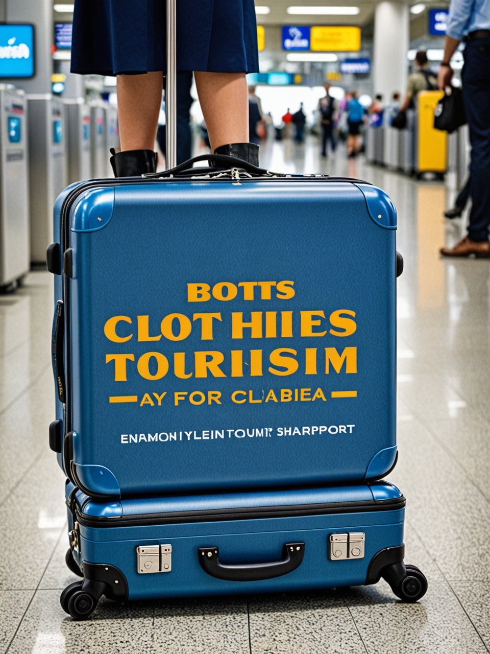  Advertising of clothing, bags in the tourism sector