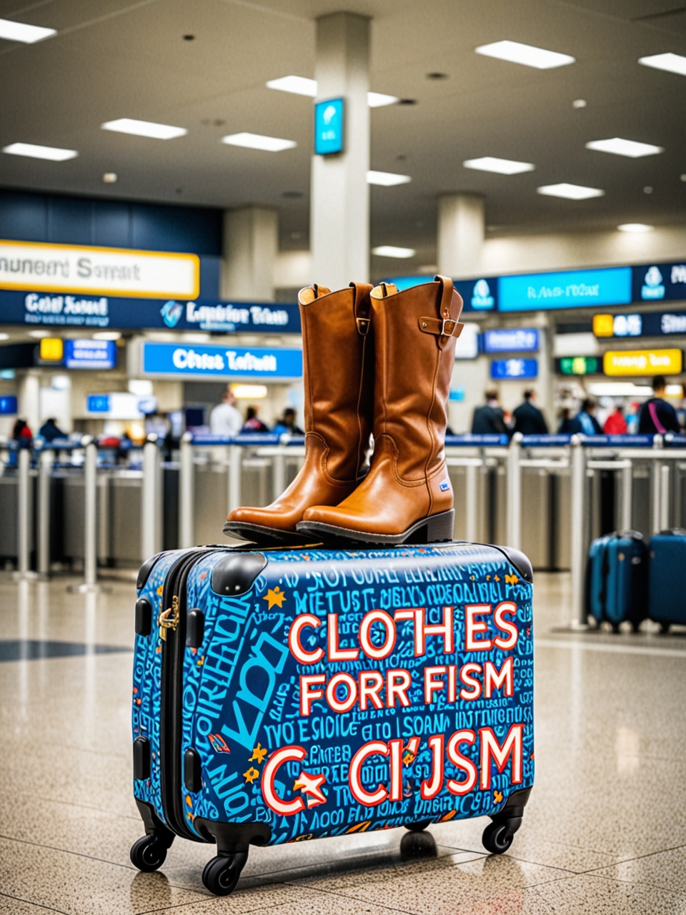  Advertising of clothing, bags in the tourism sector