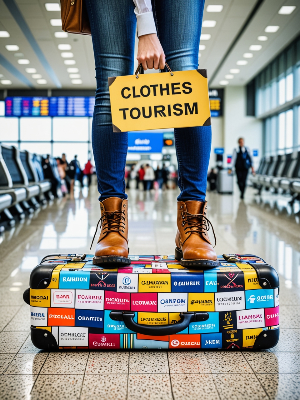  Advertising of clothing, bags in the tourism sector