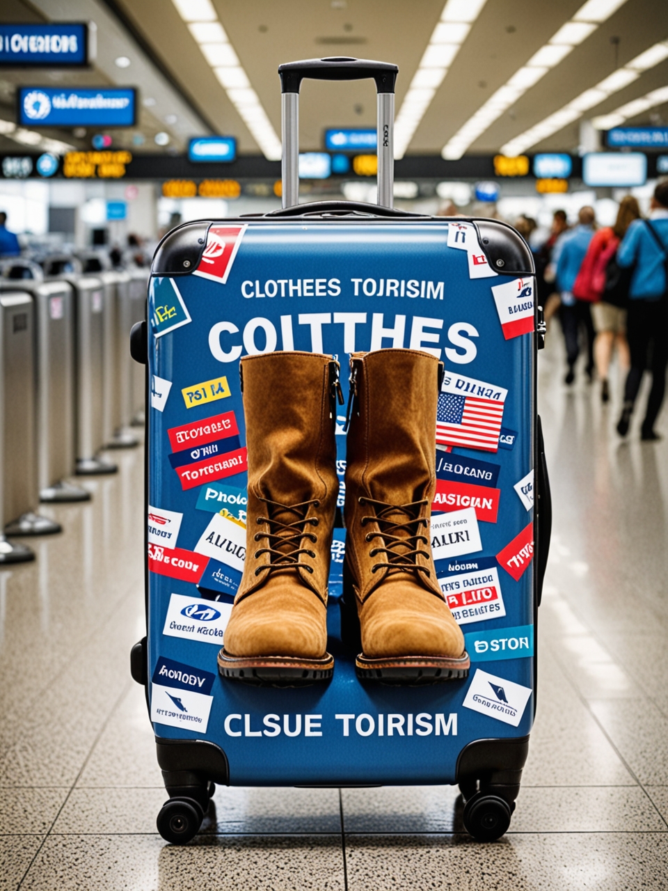  Advertising of clothing, bags in the tourism sector