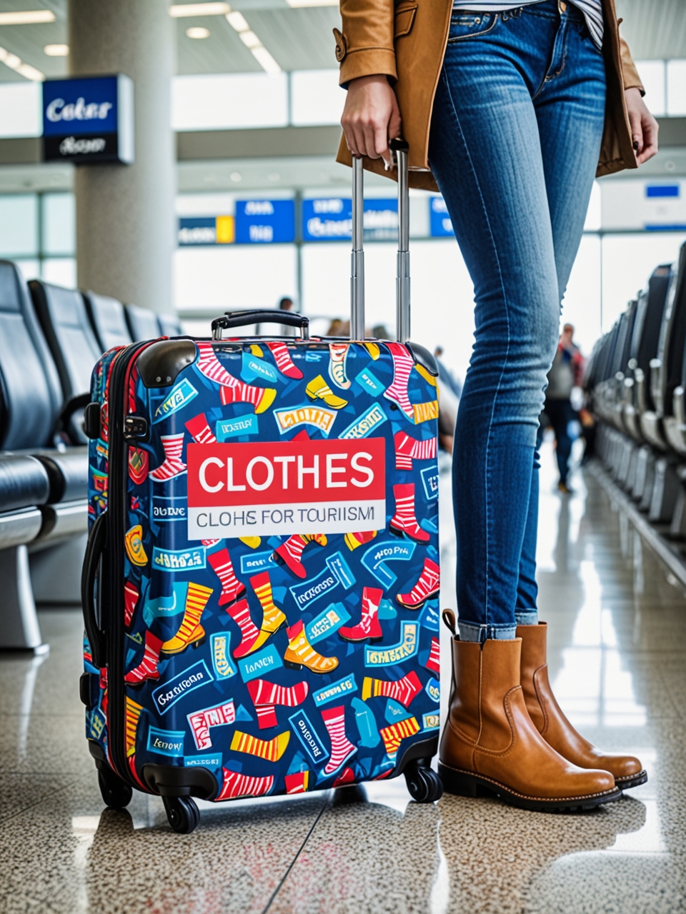  Advertising of clothing, bags in the tourism sector