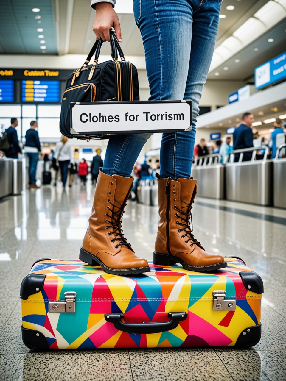  Advertising of clothing, bags in the tourism sector