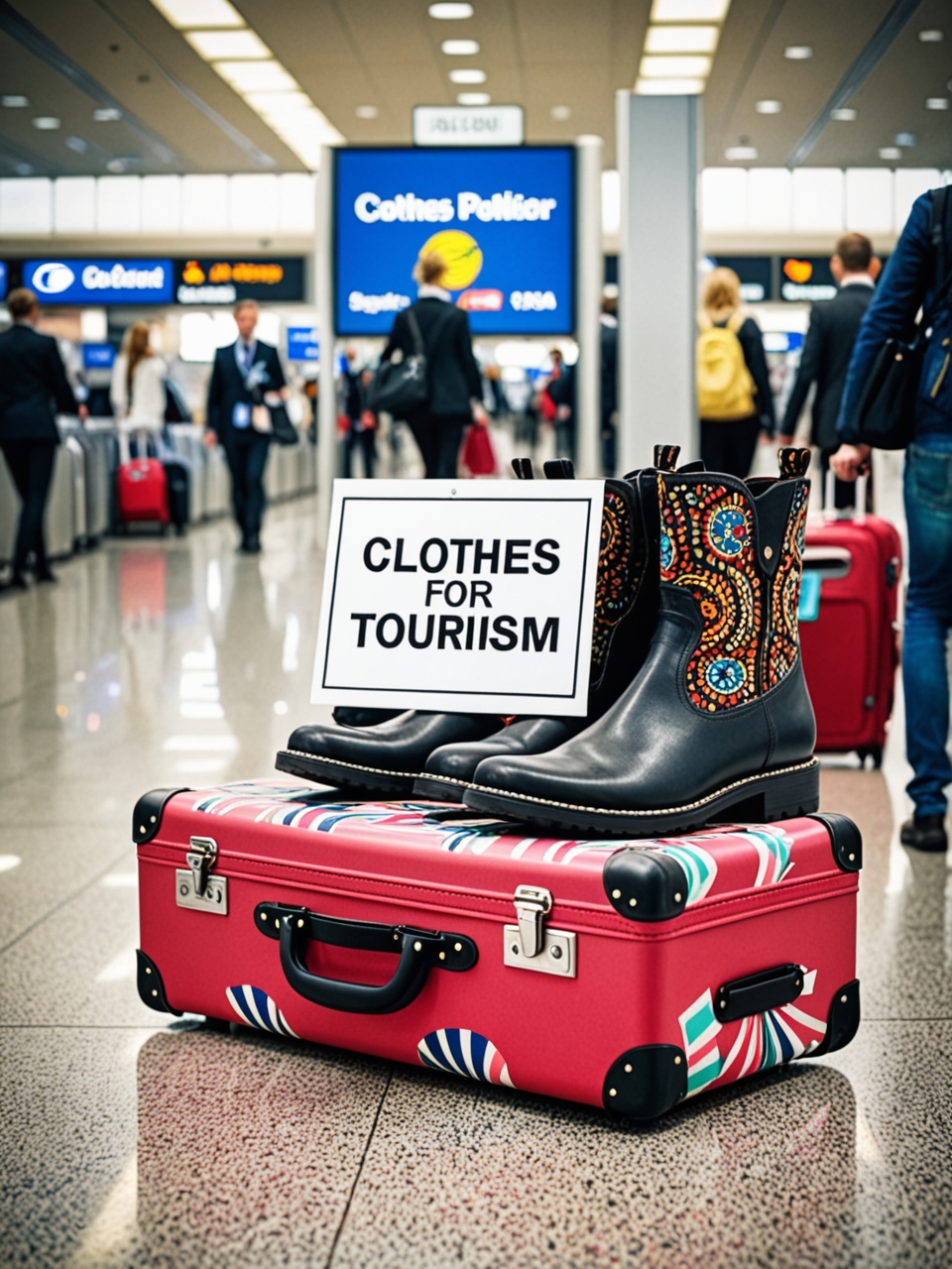  Advertising of clothing, bags in the tourism sector