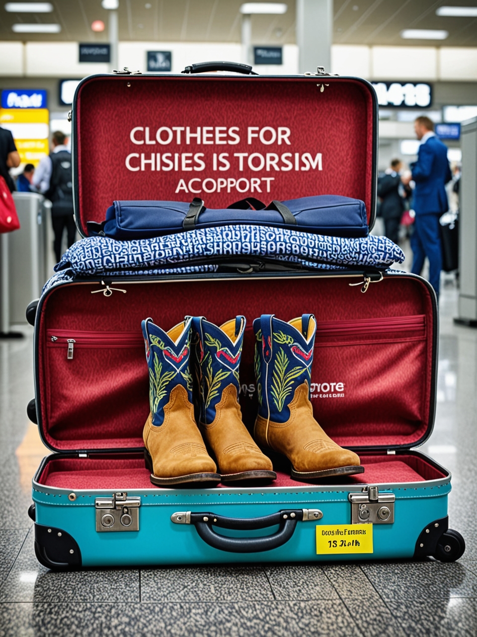  Advertising of clothing, bags in the tourism sector