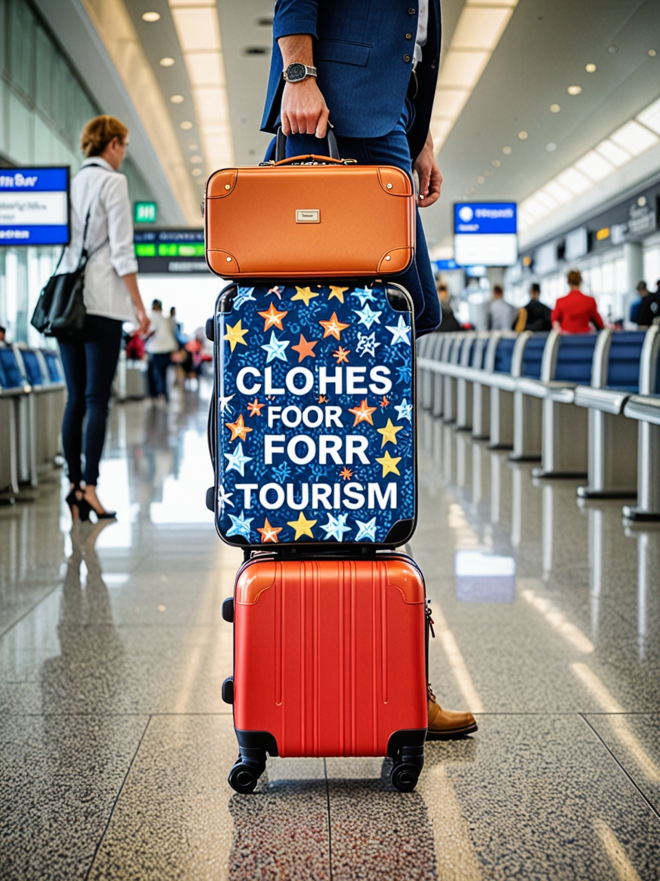  Advertising of clothing, bags in the tourism sector