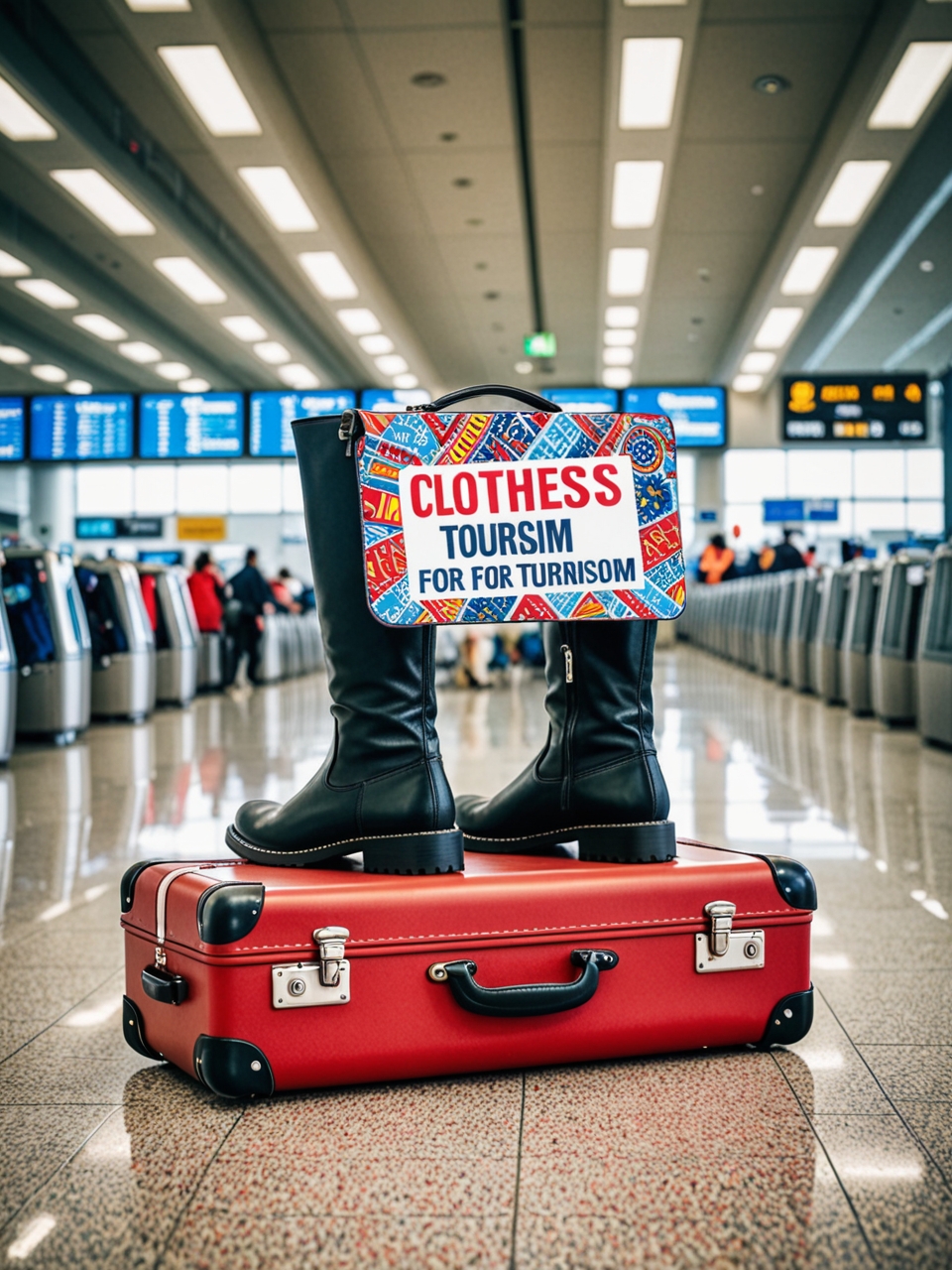  Advertising of clothing, bags in the tourism sector