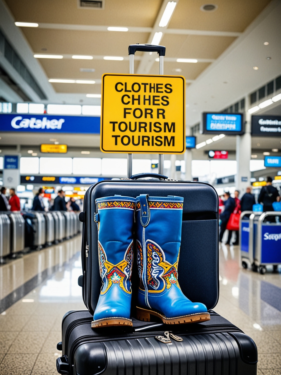  Advertising of clothing, bags in the tourism sector