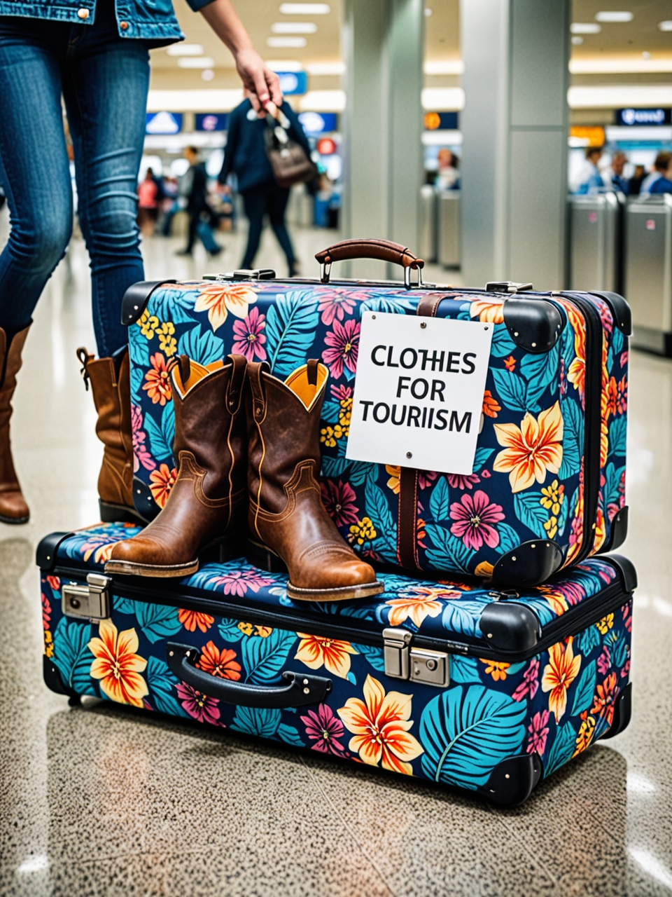  Advertising of clothing, bags in the tourism sector