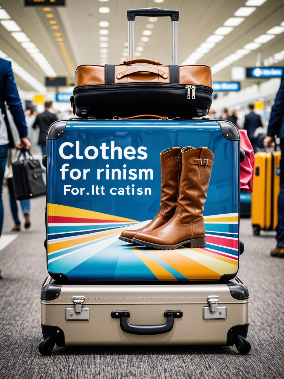  Advertising of clothing, bags in the tourism sector