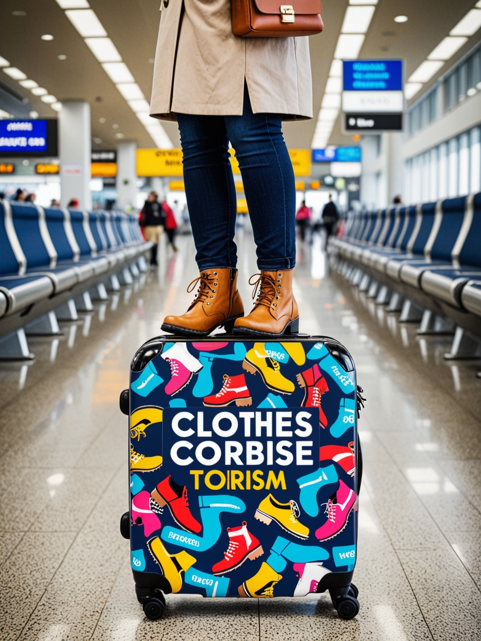  Advertising of clothing, bags in the tourism sector