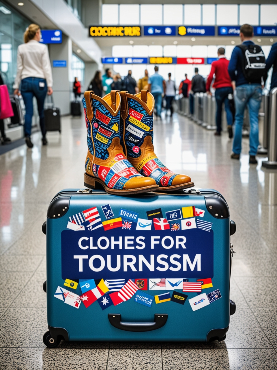  Advertising of clothing, bags in the tourism sector