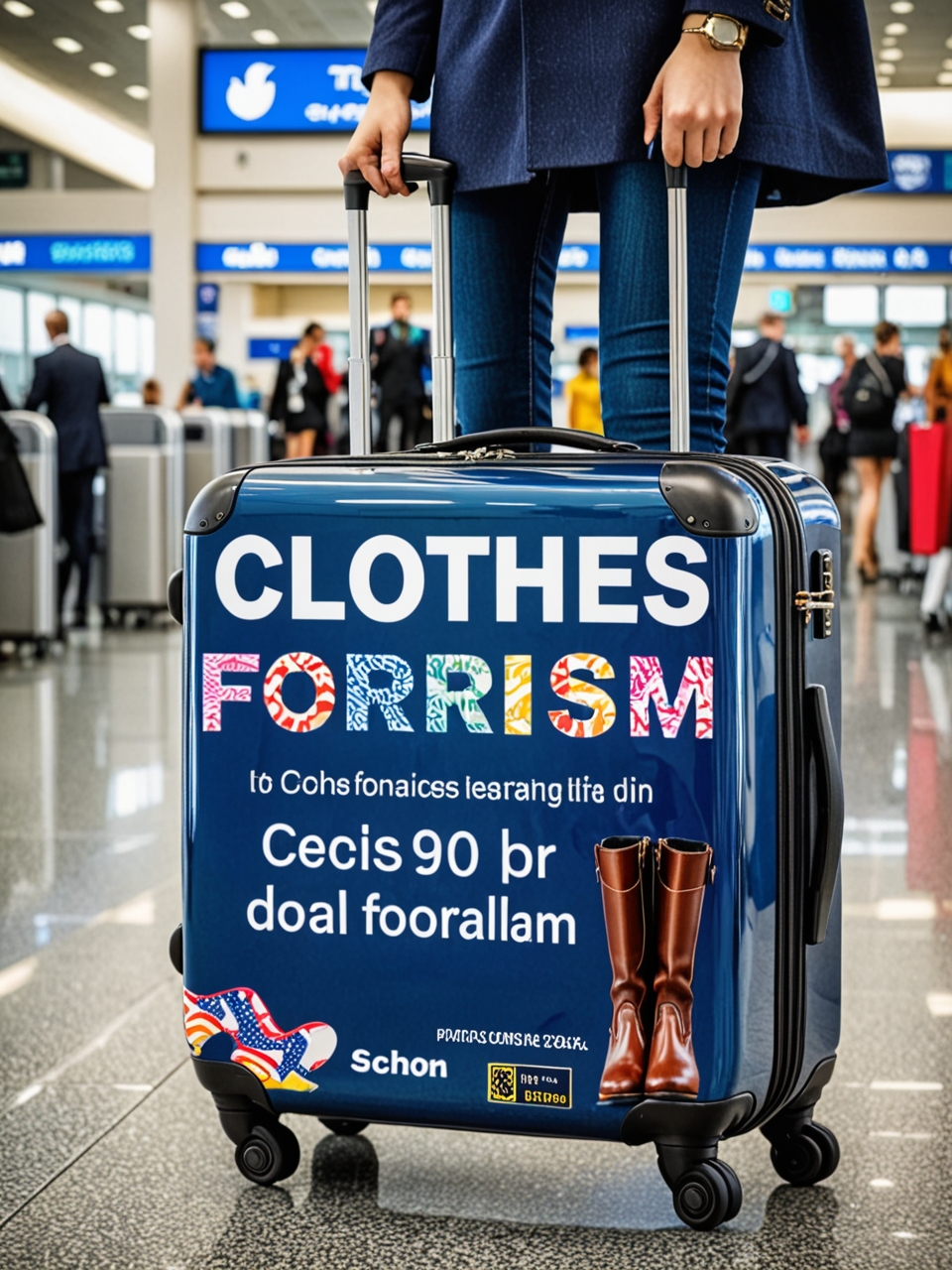  Advertising of clothing, bags in the tourism sector