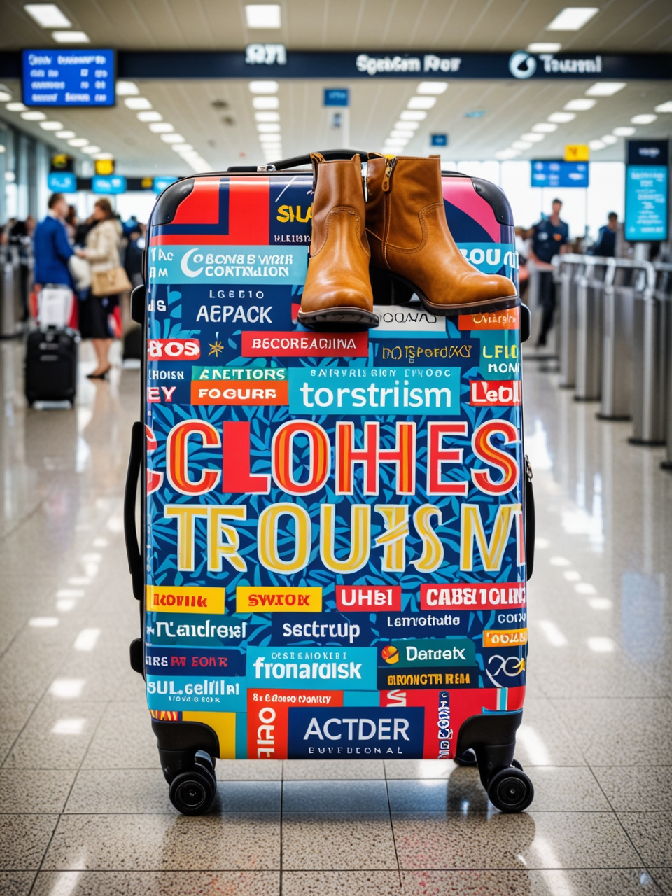  Advertising of clothing, bags in the tourism sector