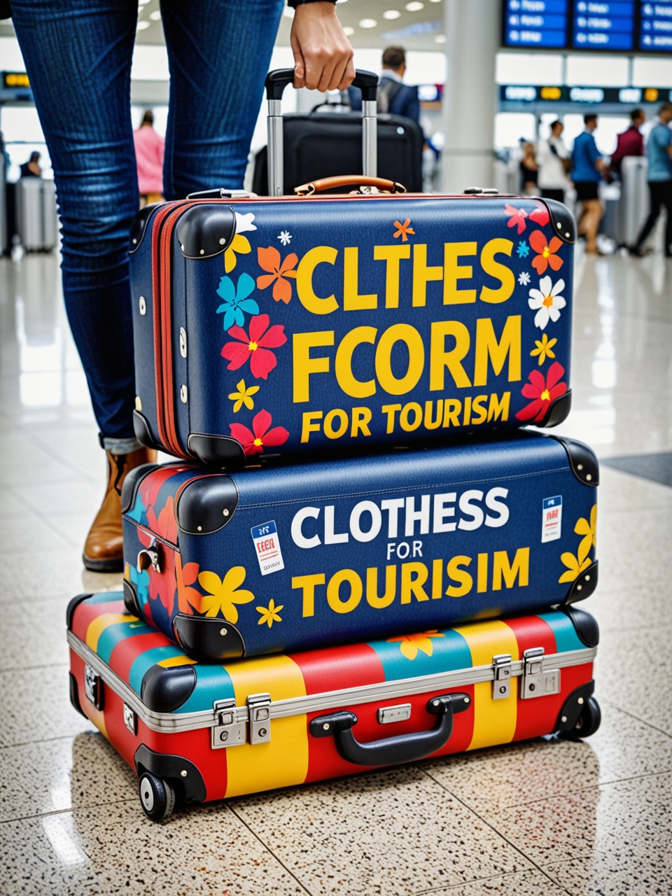  Advertising of clothing, bags in the tourism sector