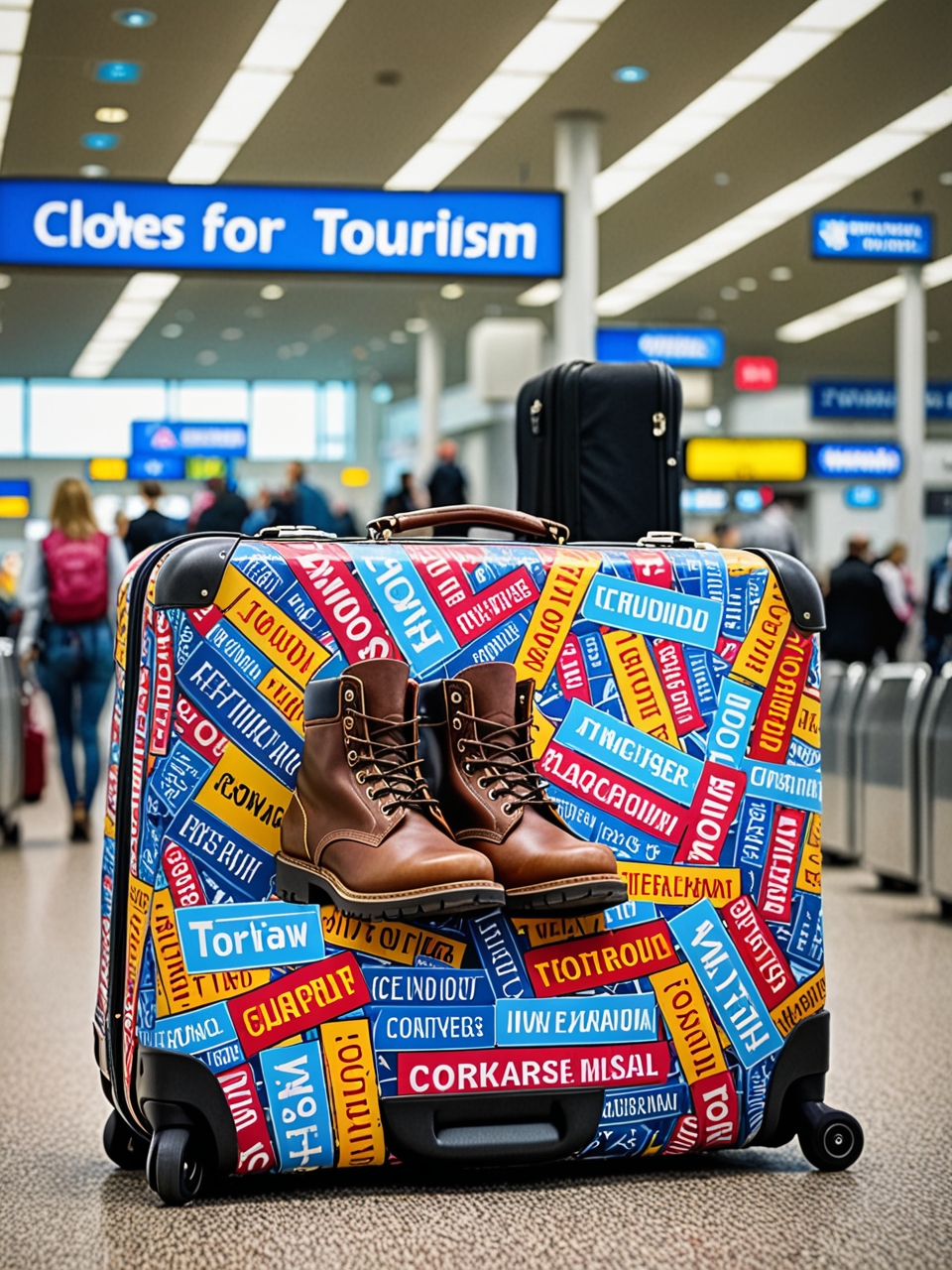  Advertising of clothing, bags in the tourism sector