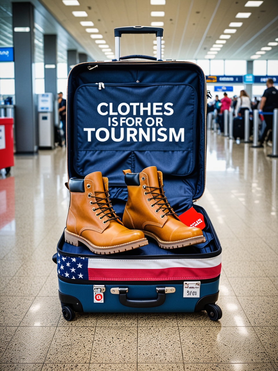  Advertising of clothing, bags in the tourism sector