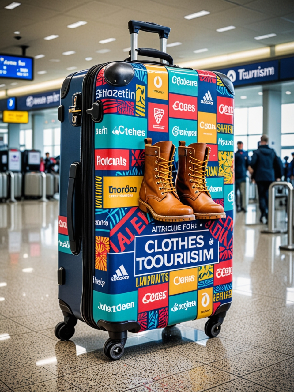  Advertising of clothing, bags in the tourism sector