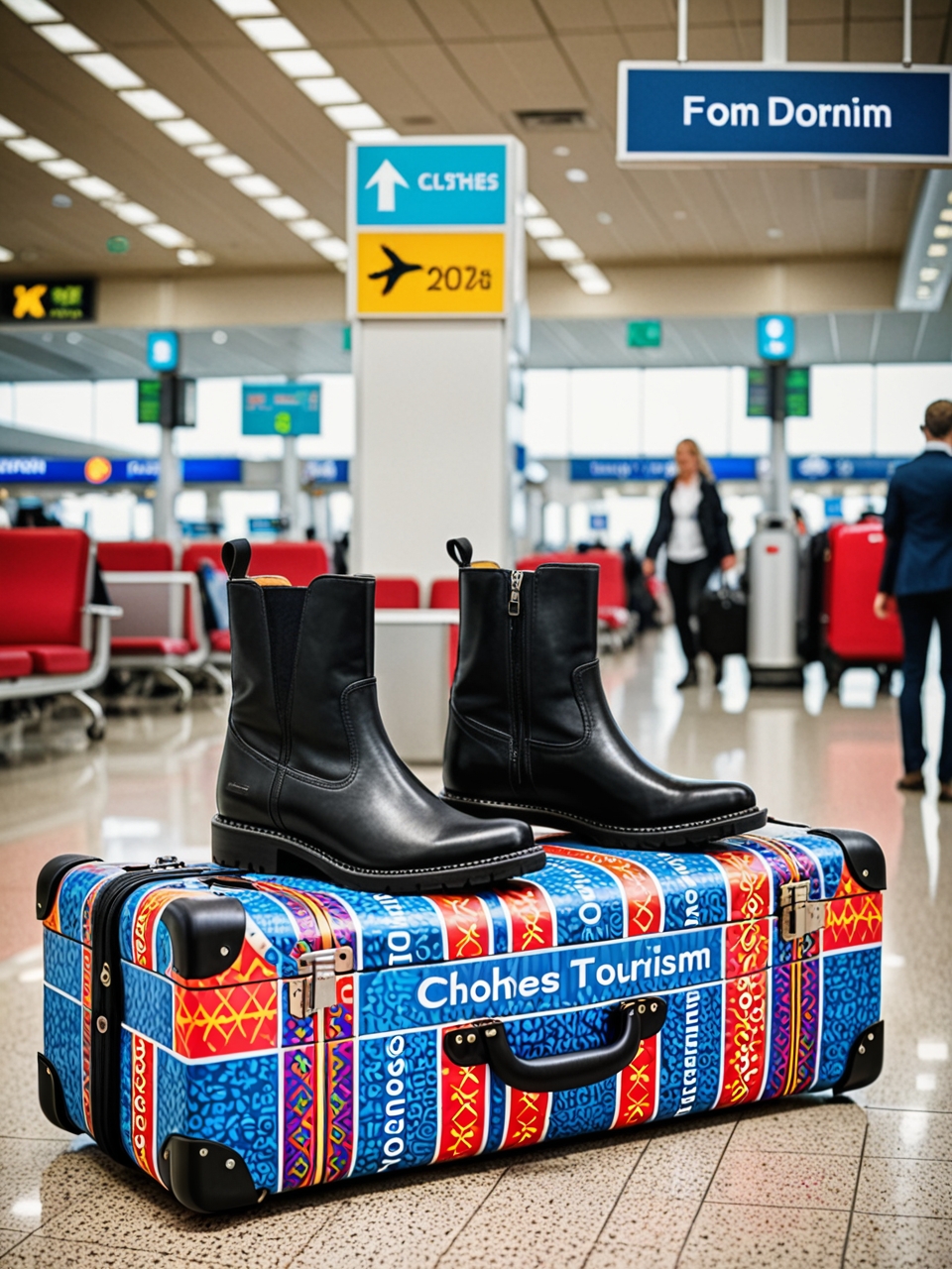  Advertising of clothing, bags in the tourism sector