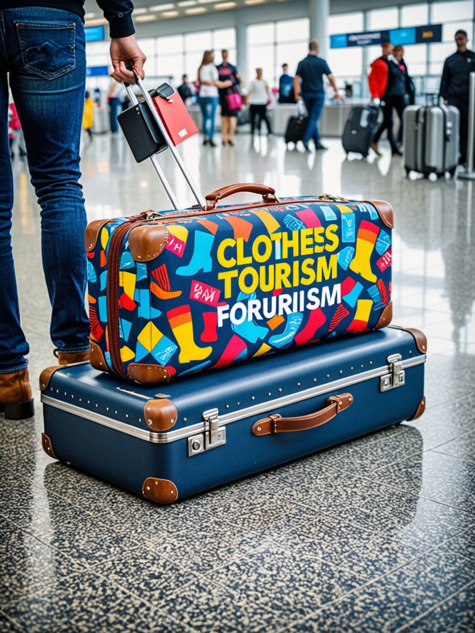  Advertising of clothing, bags in the tourism sector