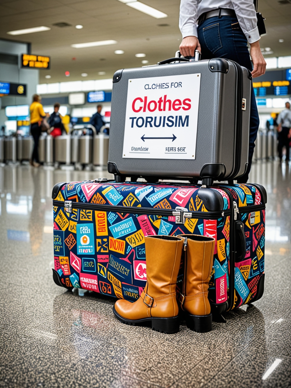  Advertising of clothing, bags in the tourism sector