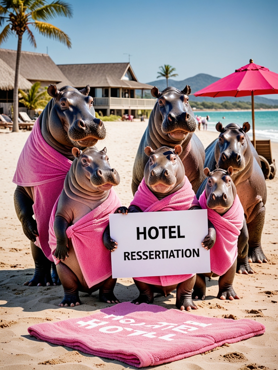  Advertising for hotel reservations for recreation and travel. Promotions for hotel bookings for tourists