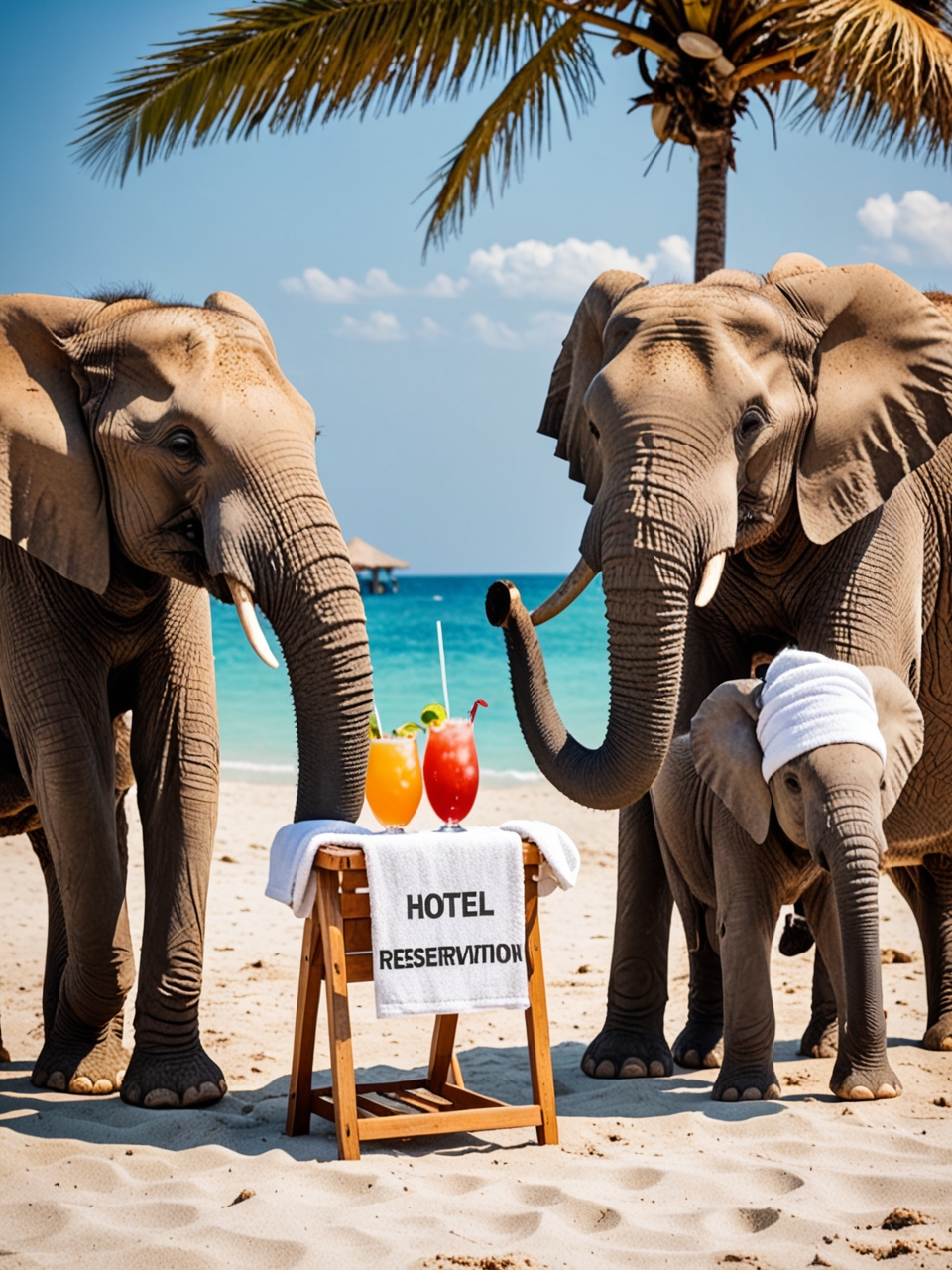 Advertising of hotel booking services for holidays. Promotional offers for hotel bookings for travelers