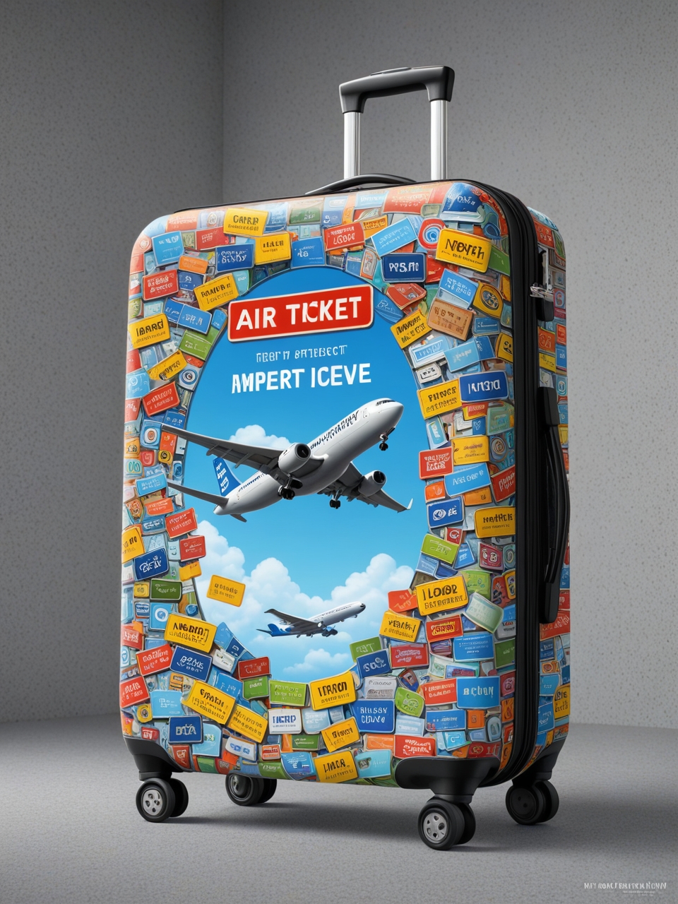 Creative tourism advertising: suitcase, bag, luggage 2. original travel advertising: suitcases, bags, and luggage