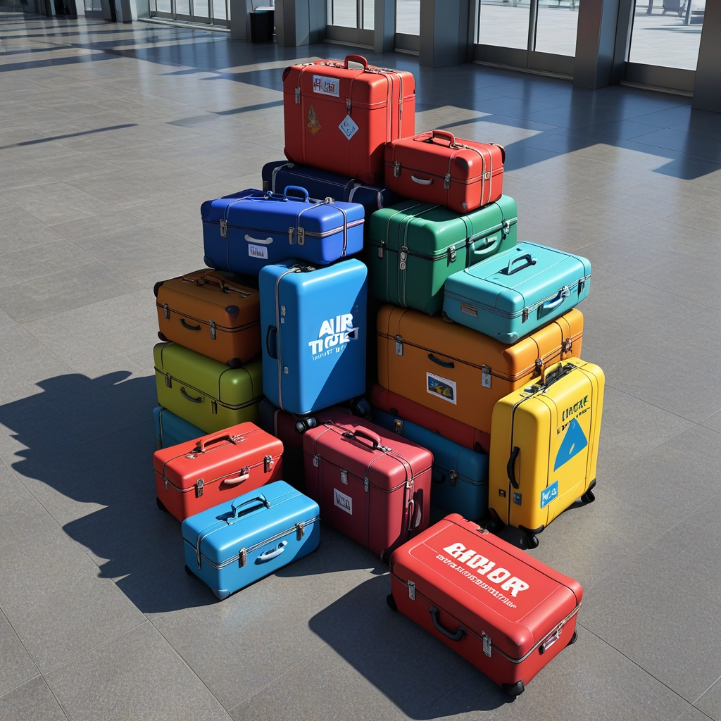 Creative tourism advertising: suitcase, bag, luggage 2. original travel advertising: suitcases, bags, and luggage