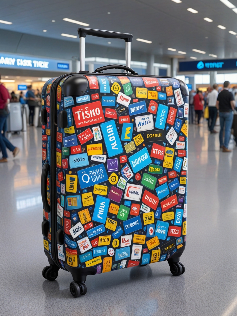 Innovative advertising for tourists: suitcases, bags and luggage 10. Creative advertising concepts for tourism: suitcase and backpack 11. Advertising for travelers: creative ideas with suitcases and bags