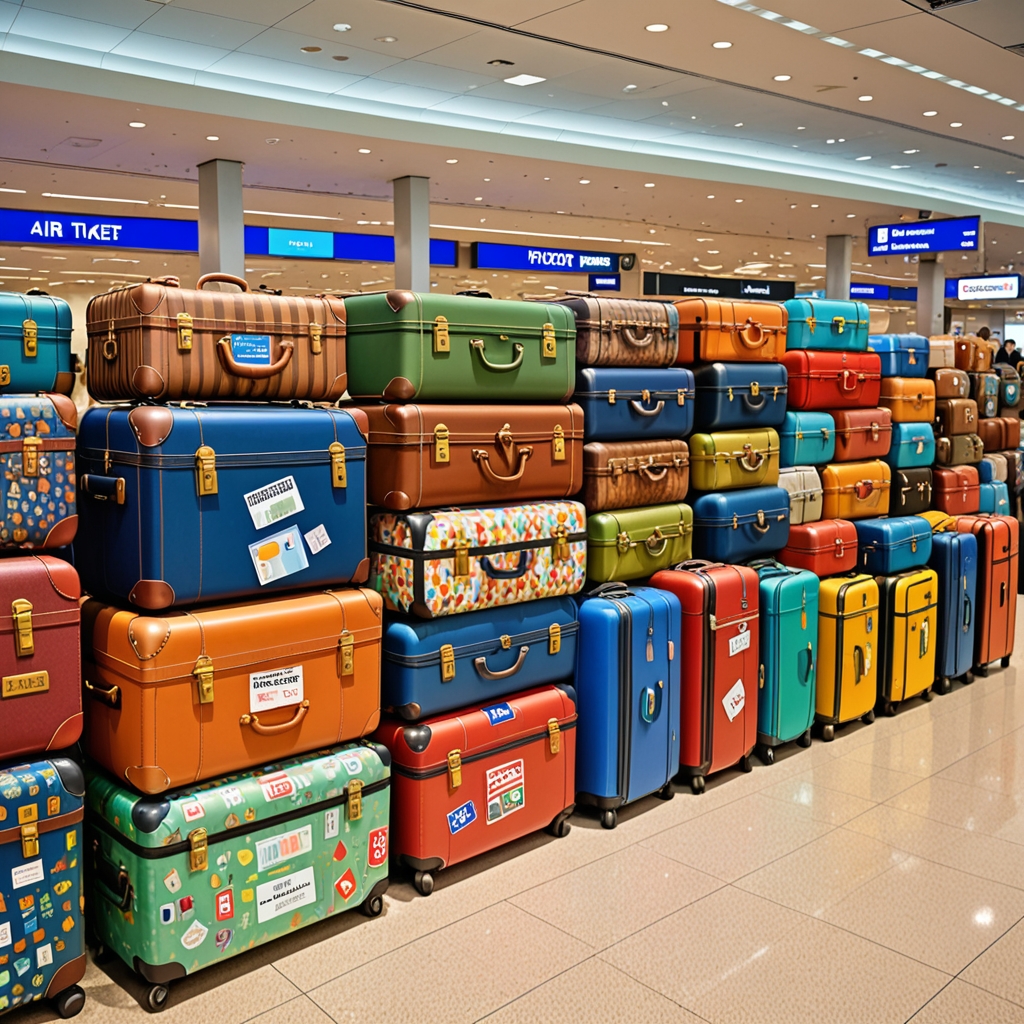 1. Creative advertising in tourism: suitcase, bag, luggage