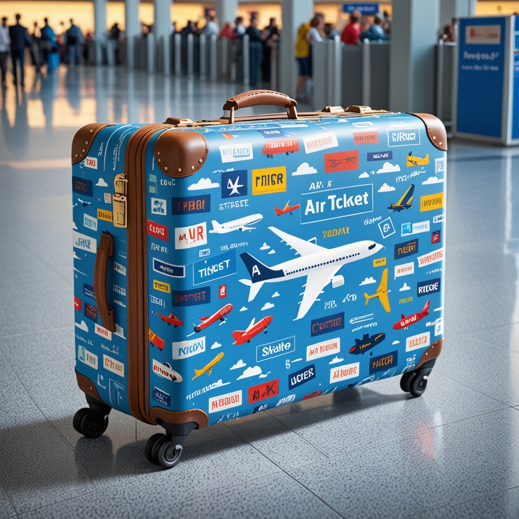 1. Creative advertising in tourism: suitcase, bag, luggage