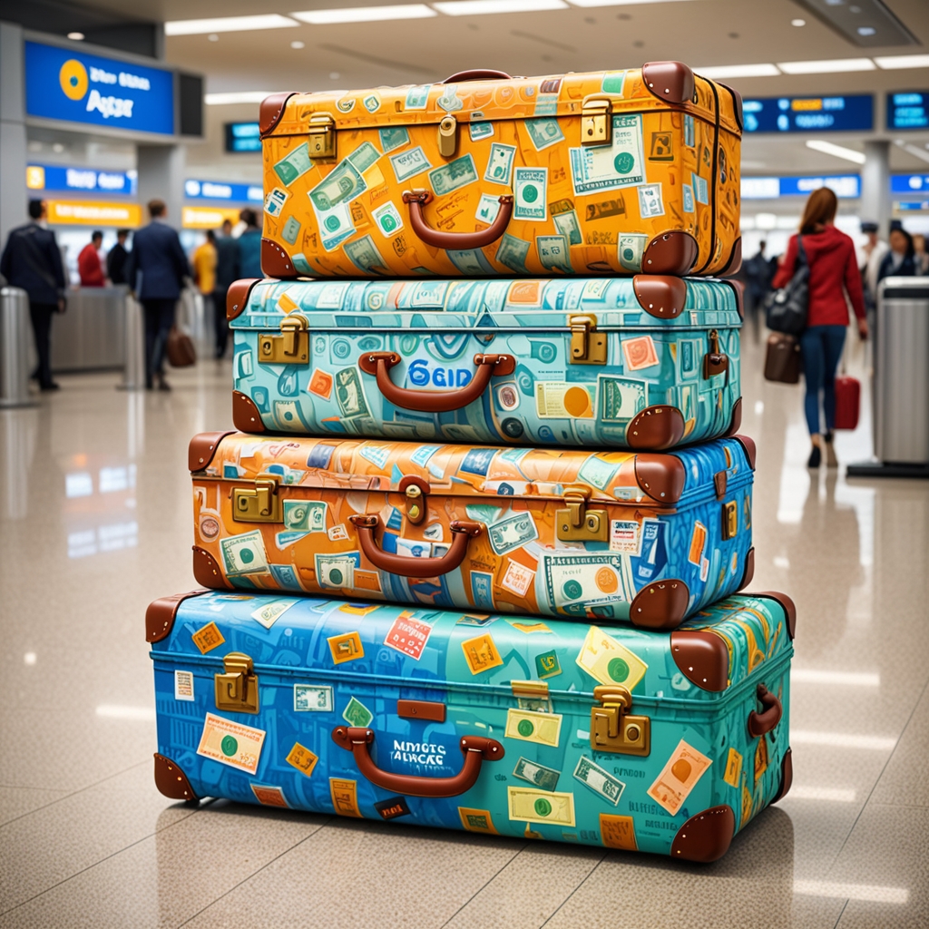 4. innovative ideas in tourism advertising: suitcase, luggage, hand luggage 5. Travel advertising strategies: luggage, suitcase and bags