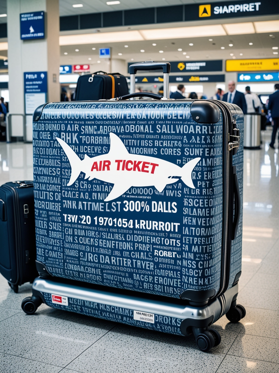 Creative advertising ideas in tourism: suitcases and hand luggage