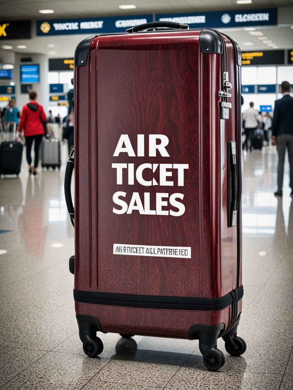 Creative advertising ideas in tourism: suitcases and hand luggage