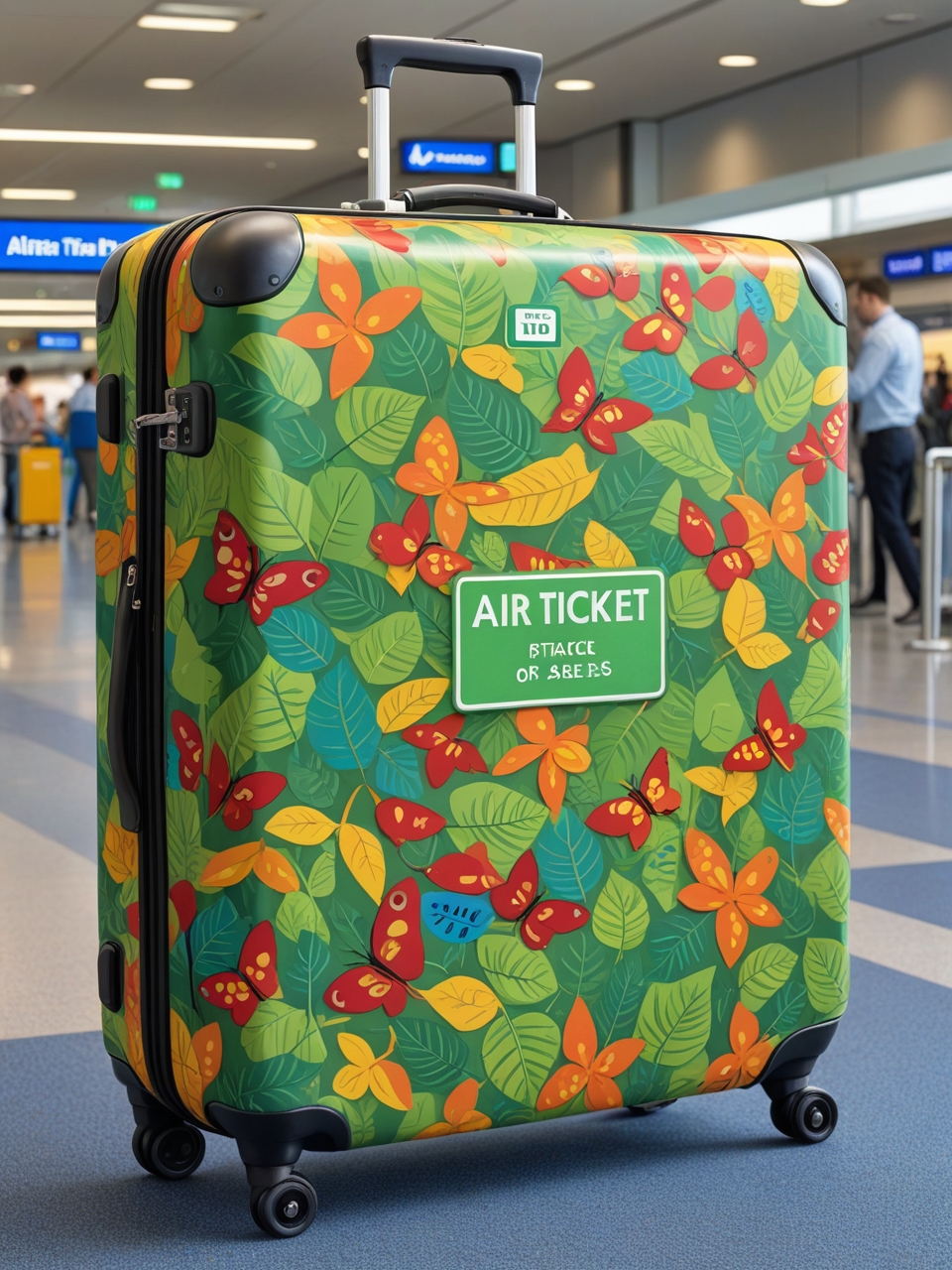 Creative advertising concepts for tourism: suitcase and backpack