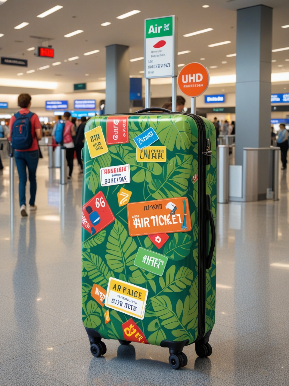 Travel advertising ideas: luggage and suitcases