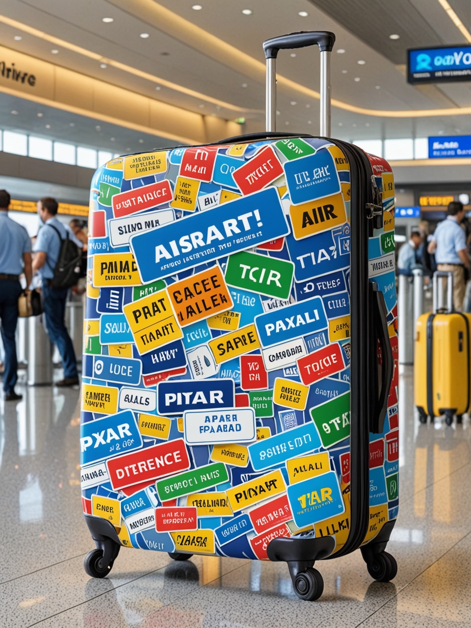 Travel advertising ideas: luggage and suitcases