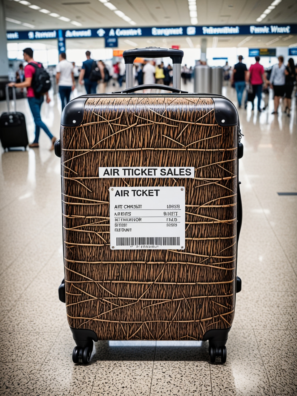 Creative advertising in tourism: luggage, suitcases and backpacks