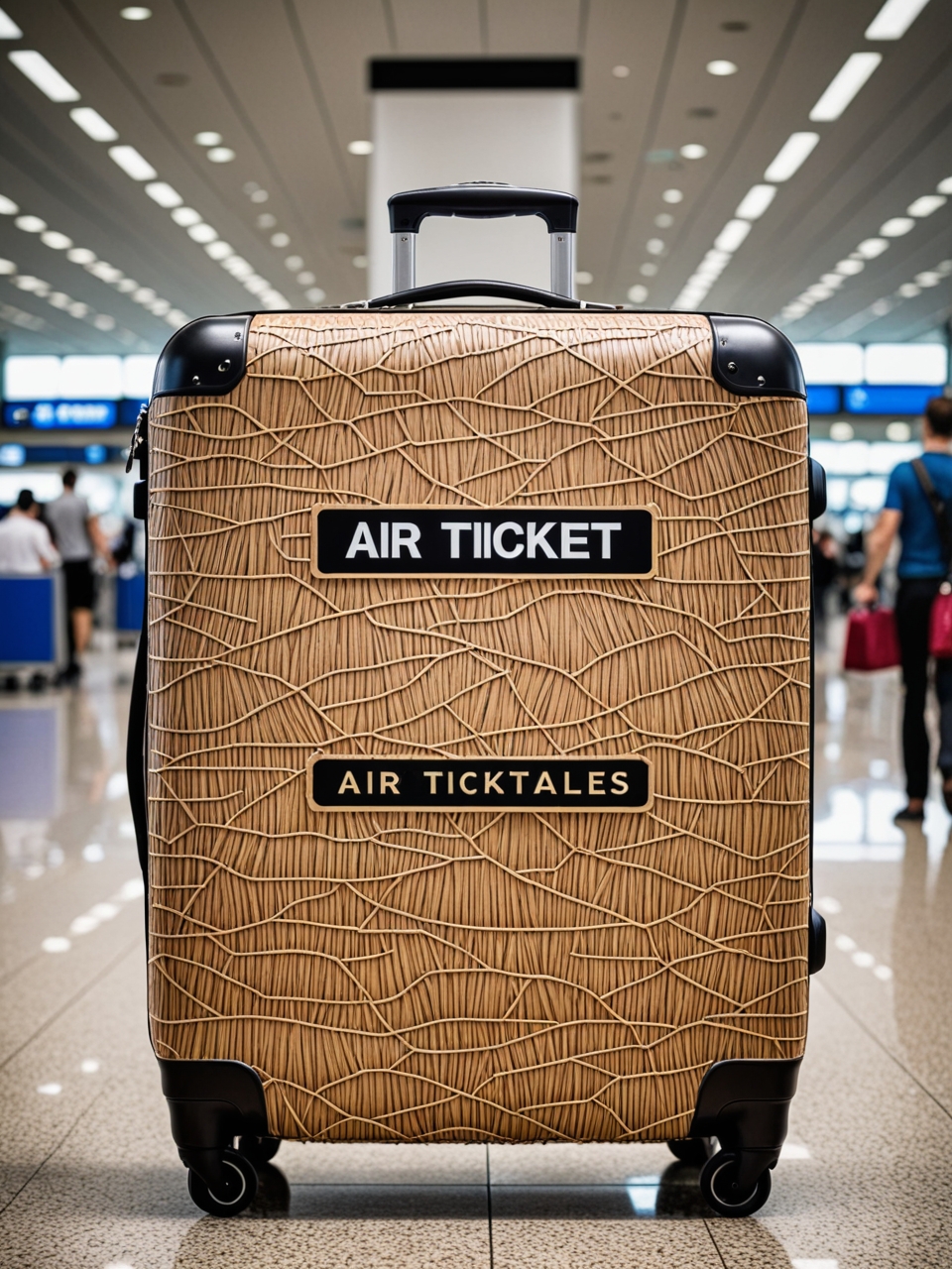 Creative advertising concepts for tourism: suitcase and backpack