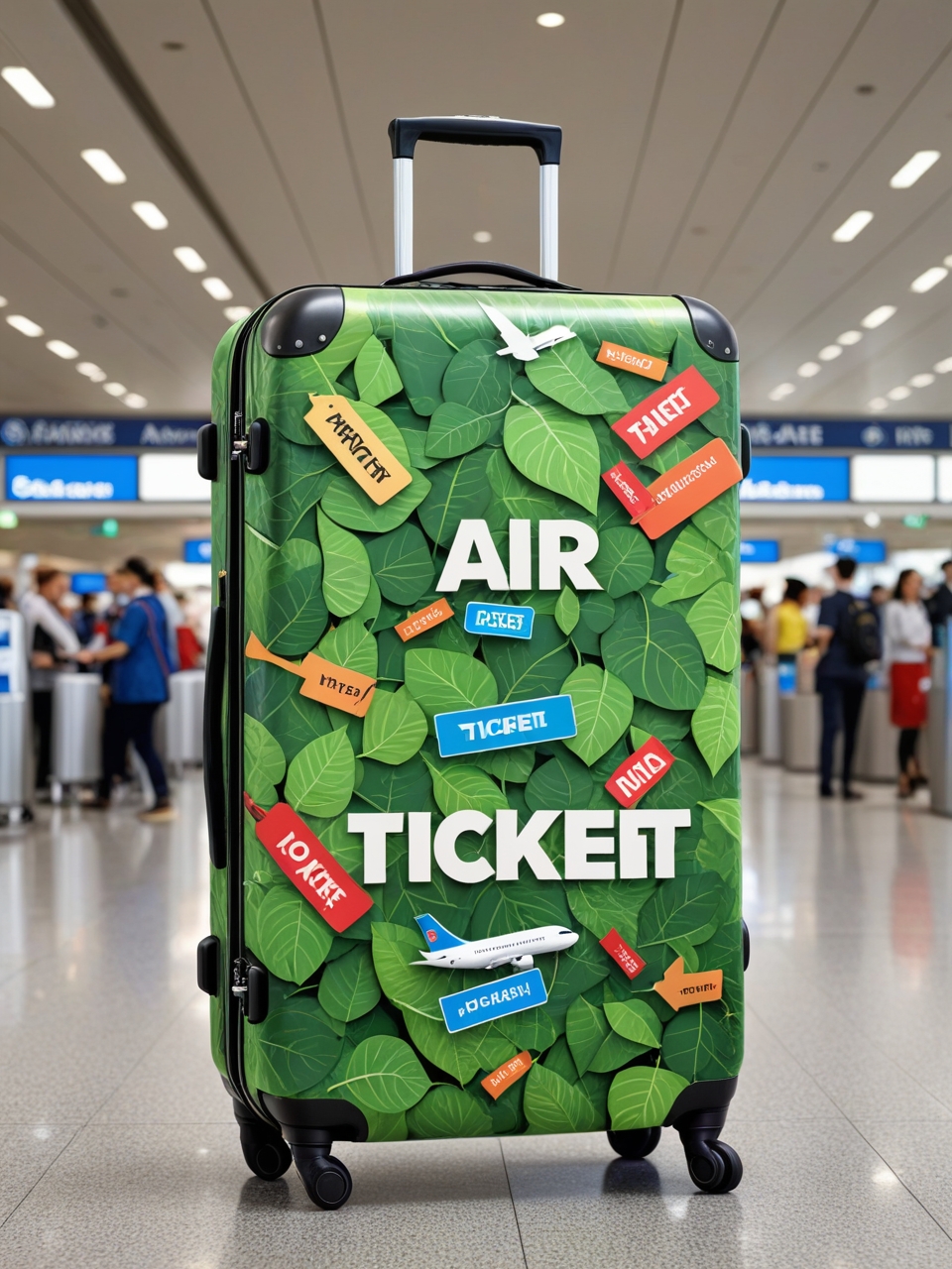 Creative advertising concepts for tourism: suitcase and backpack