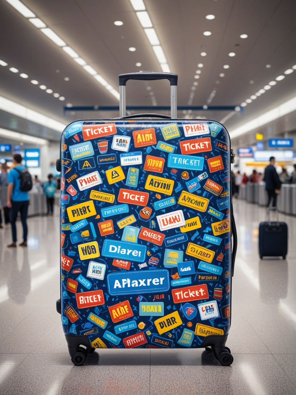 Creative advertising concepts for tourism: suitcase and backpack