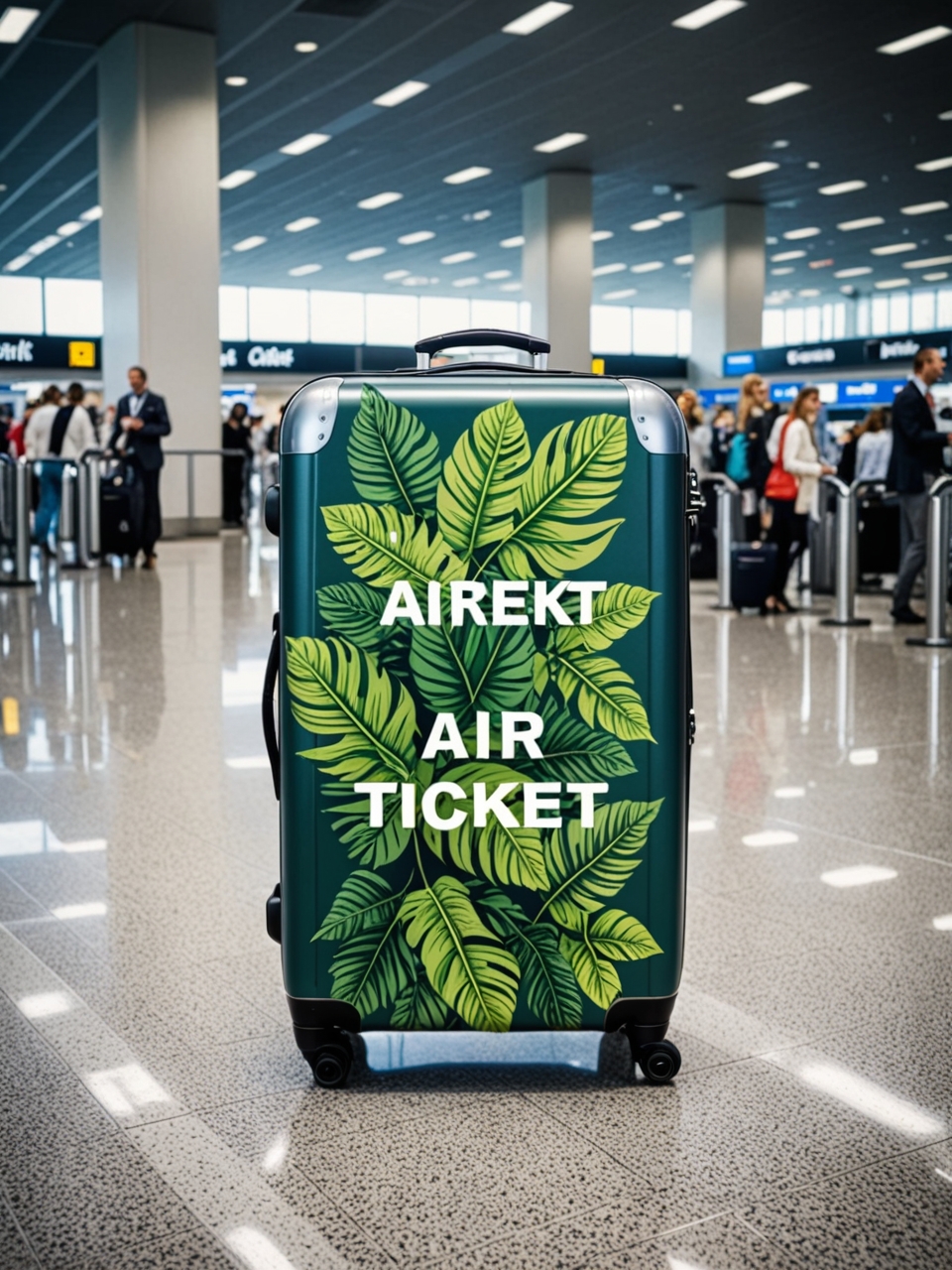 Creative advertising concepts for tourism: suitcase and backpack