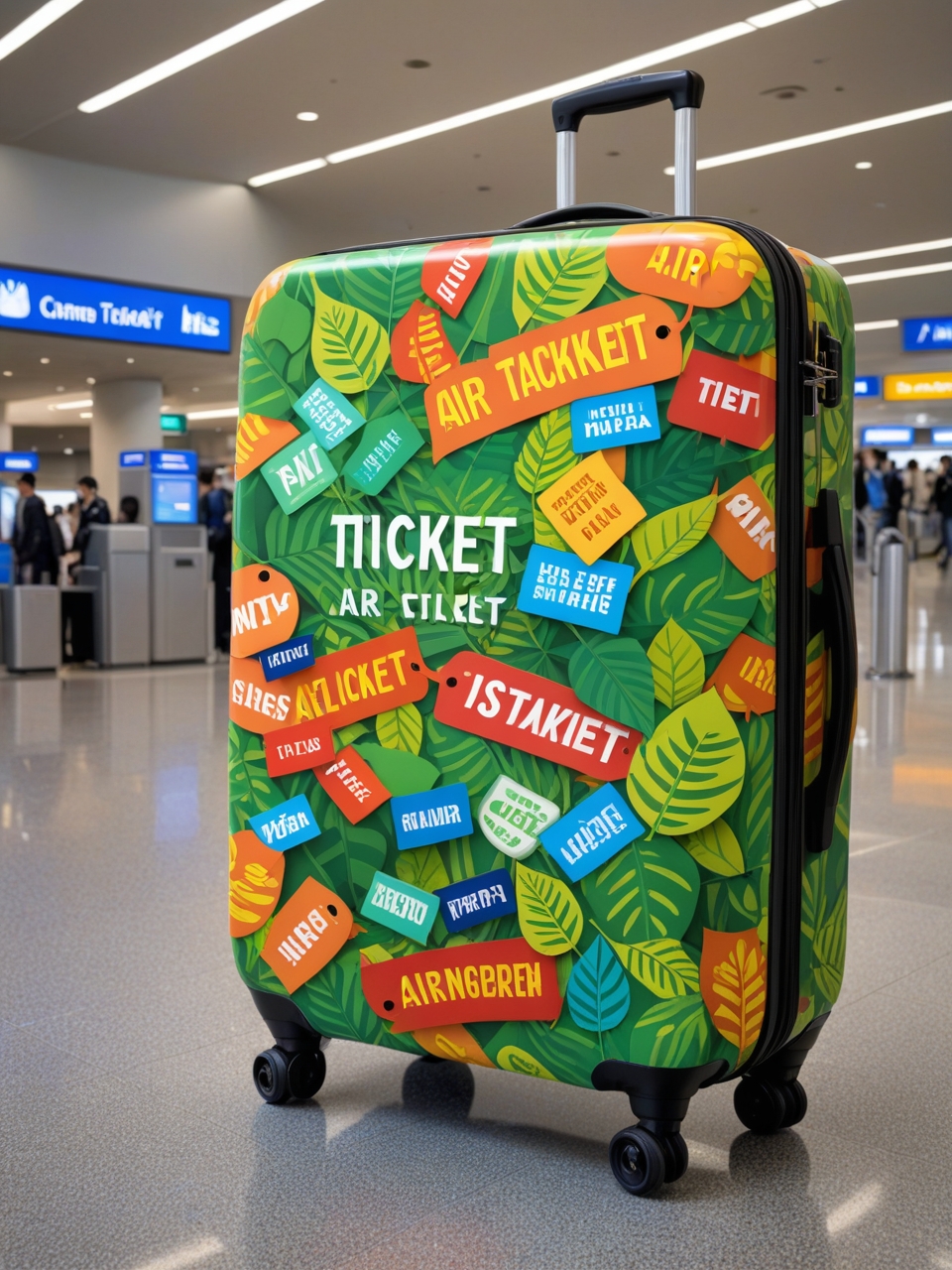 Creative advertising concepts for tourism: suitcase and backpack