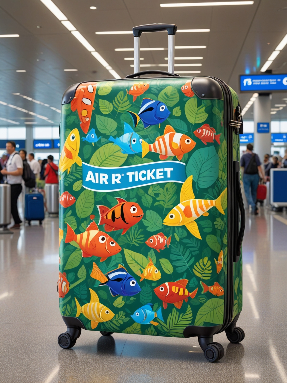 Creative advertising concepts for tourism: suitcase and backpack