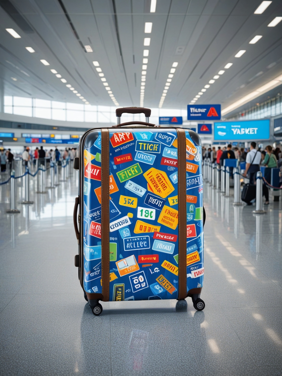 Creative advertising concepts for tourism: suitcase and backpack