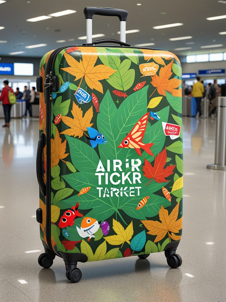 Creative advertising concepts for tourism: suitcase and backpack