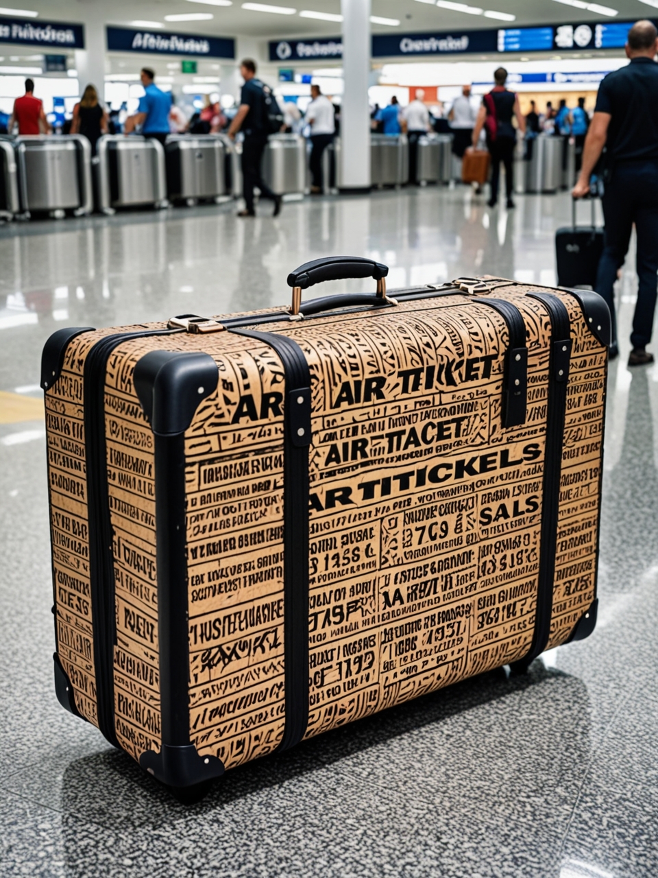 Creative advertising concepts for tourism: suitcase and backpack